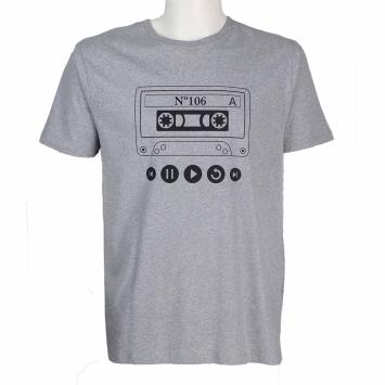 t-shirt cassetteband analoog